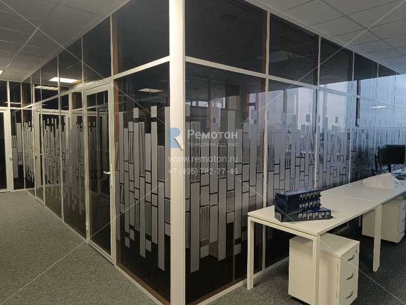 Тонировка офисных перегородок
